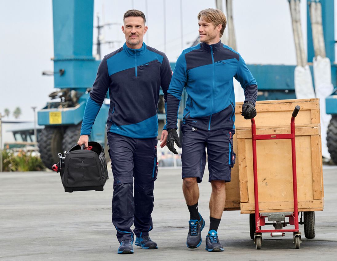 Bricklayers: Shorts e.s.motion 2020 + navy/atoll 3