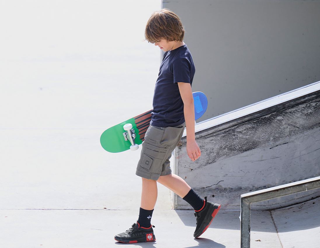Shorts: Short e.s.motion ten, children's + granite 3