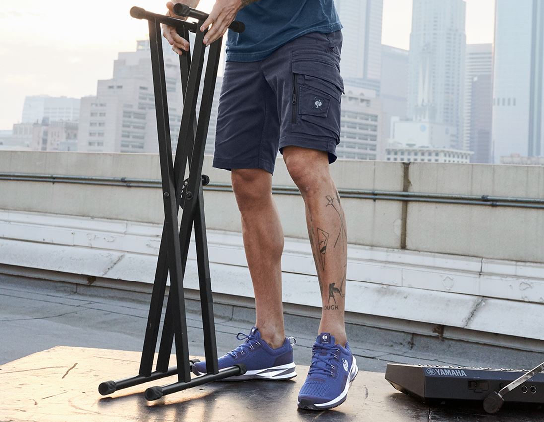 Work Trousers: Shorts e.s.motion ten + slateblue 1