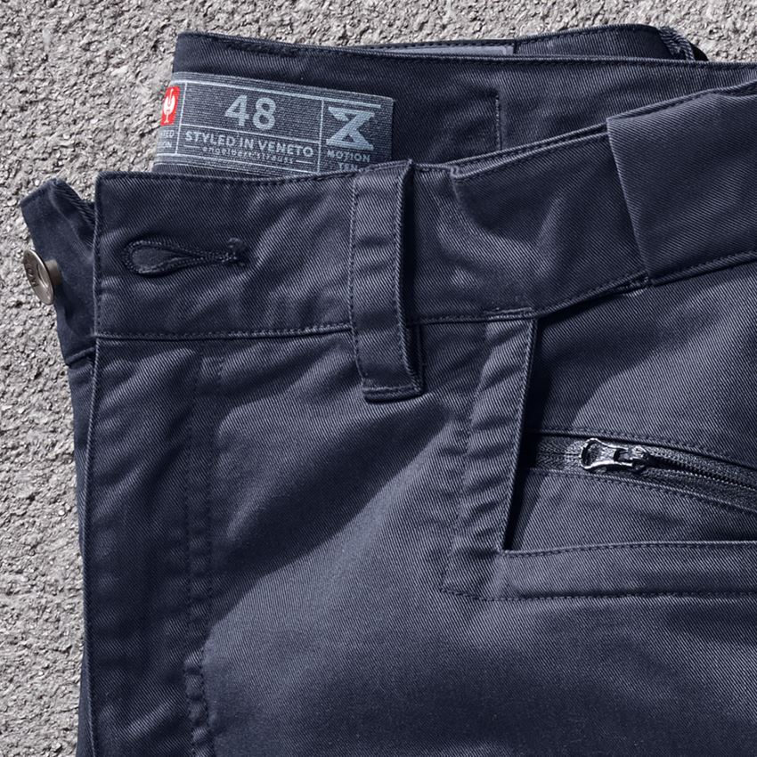 Work Trousers: Shorts e.s.motion ten + slateblue 2