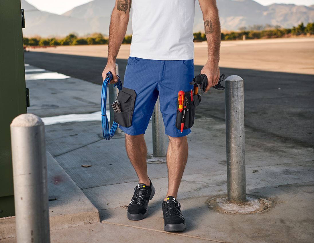 Work Trousers: Shorts e.s.tool concept + alkaliblue 4
