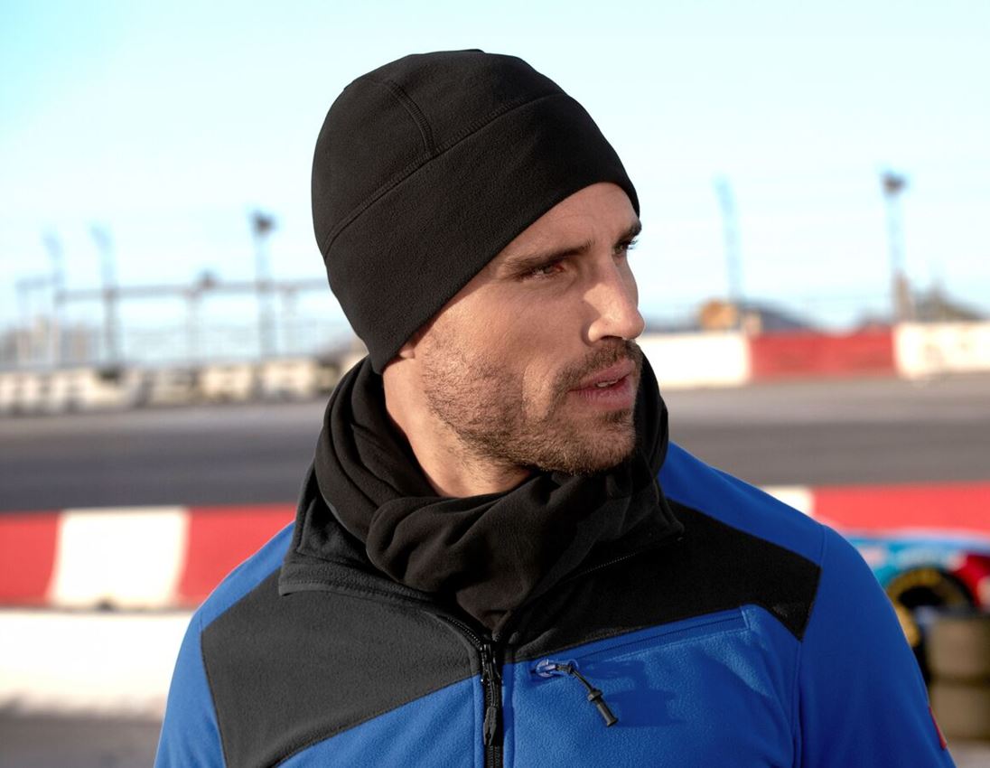 Accessories: e.s. FIBERTWIN® microfleece hat + black 1