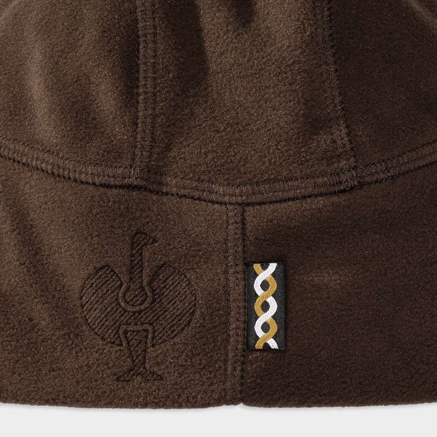 Accessories: e.s. FIBERTWIN® microfleece hat + chestnut 2