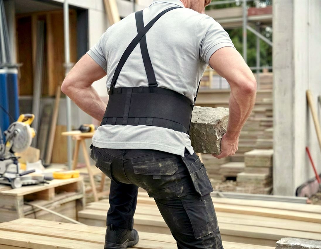 Accessories: Back Support Belt Athlet + black