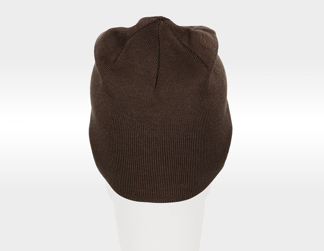 Accessories: Fine knit hat e.s.dynashield + chestnut 5