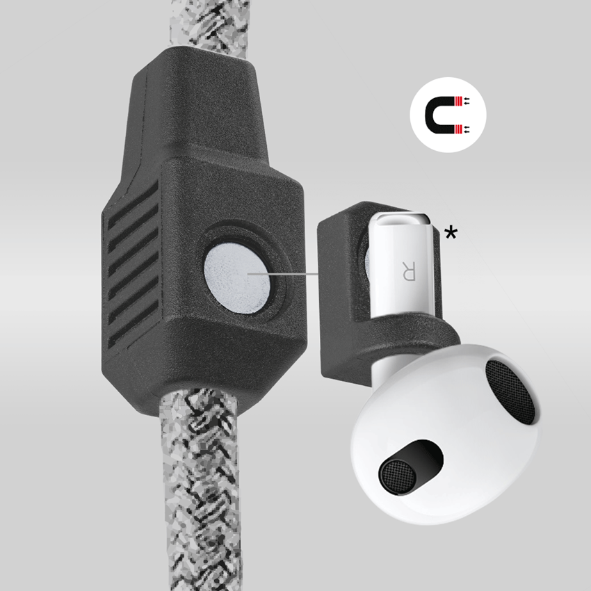 Accessories: e.s. ear pod holder + black 2