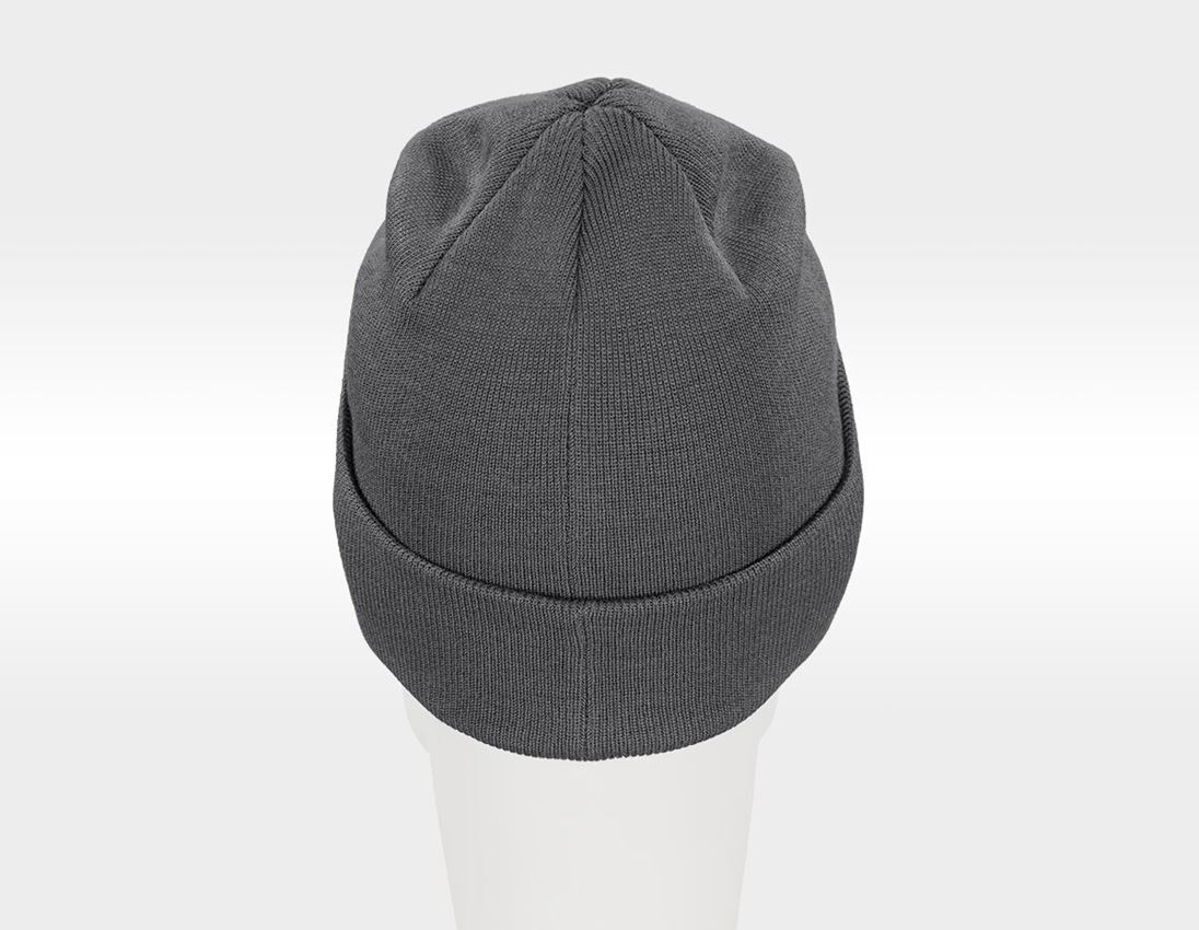 Winter accessories: Knitted hat e.s.iconic + carbongrey 4