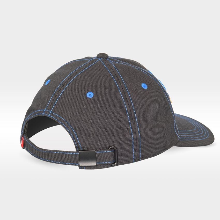 Clothing: Cap e.s.e:pic + graphite/gentianblue 2