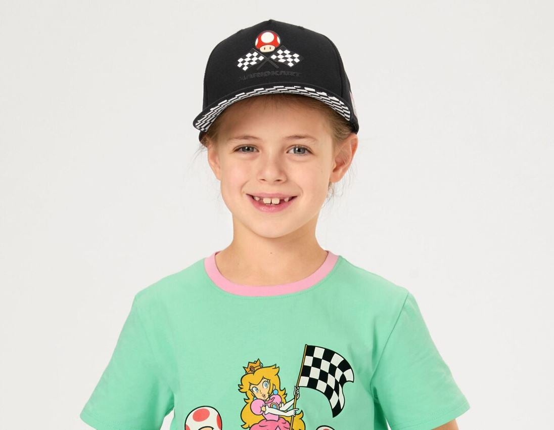 Collaborations: Mario Kart Cap, children's + black