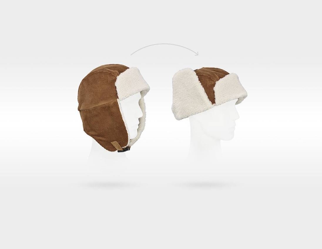 Accessories: Winter hat e.s.e:pic + almondbrown 4