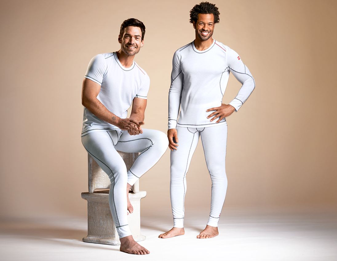 Underwear | Functional Underwear: e.s. functional-longsleeve basis-light + white 1