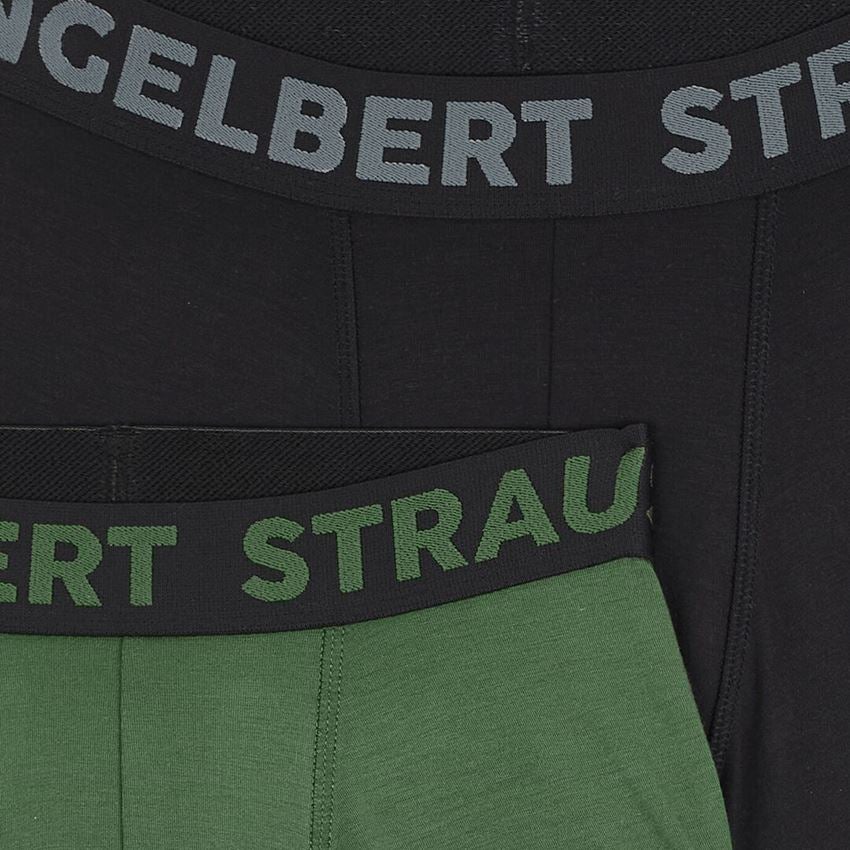 New Products: e.s. Modal stretch pants, pack of 2 + nordicgreen+black 2