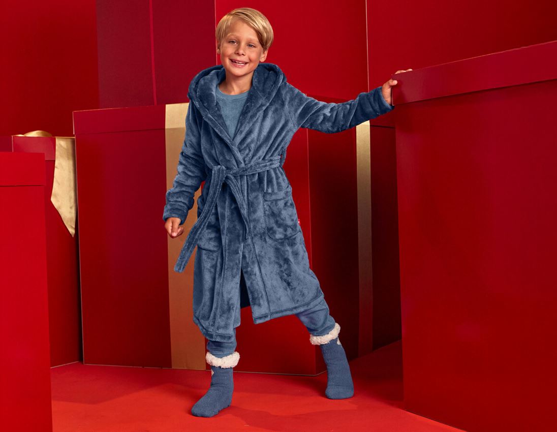 New Products: e.s. Bathrobe, children's + nordicblue