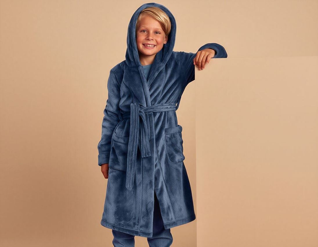Accessories: e.s. Bathrobe, children's + nordicblue 1