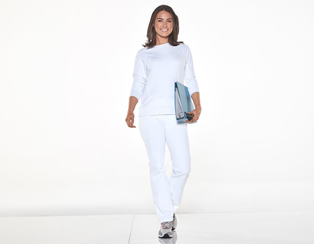 Work Trousers: e.s. Work jazz pants + white 1