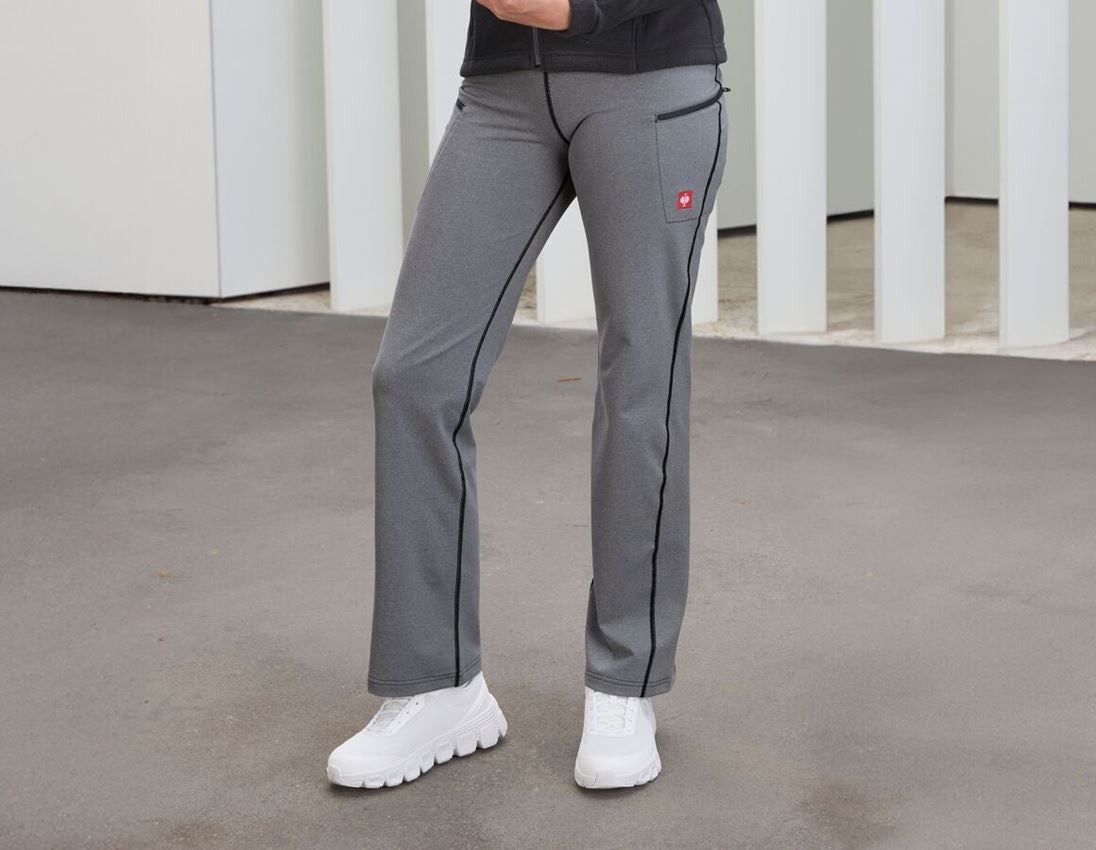 Work Trousers: e.s. Work jazz pants + grey melange 1