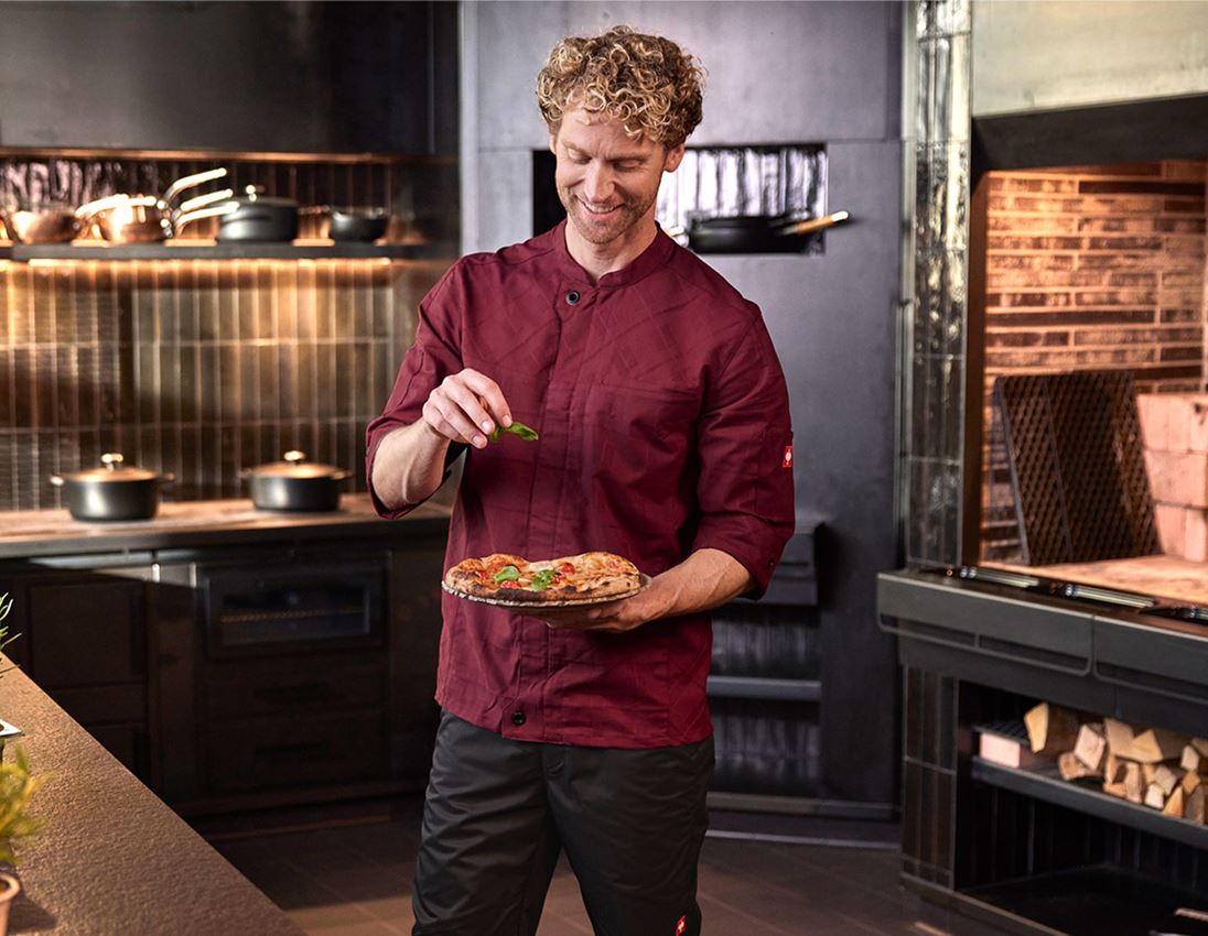 Shirts, Pullover & more: Work jacket short sleeved e.s.fusion, men's + ruby 1