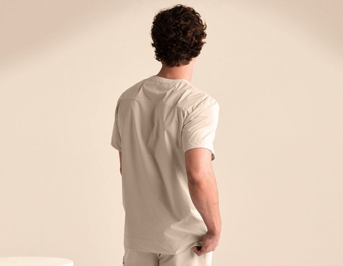 Clothing: Pocket Shirt e.s.avida, men’s + jurabeige 1