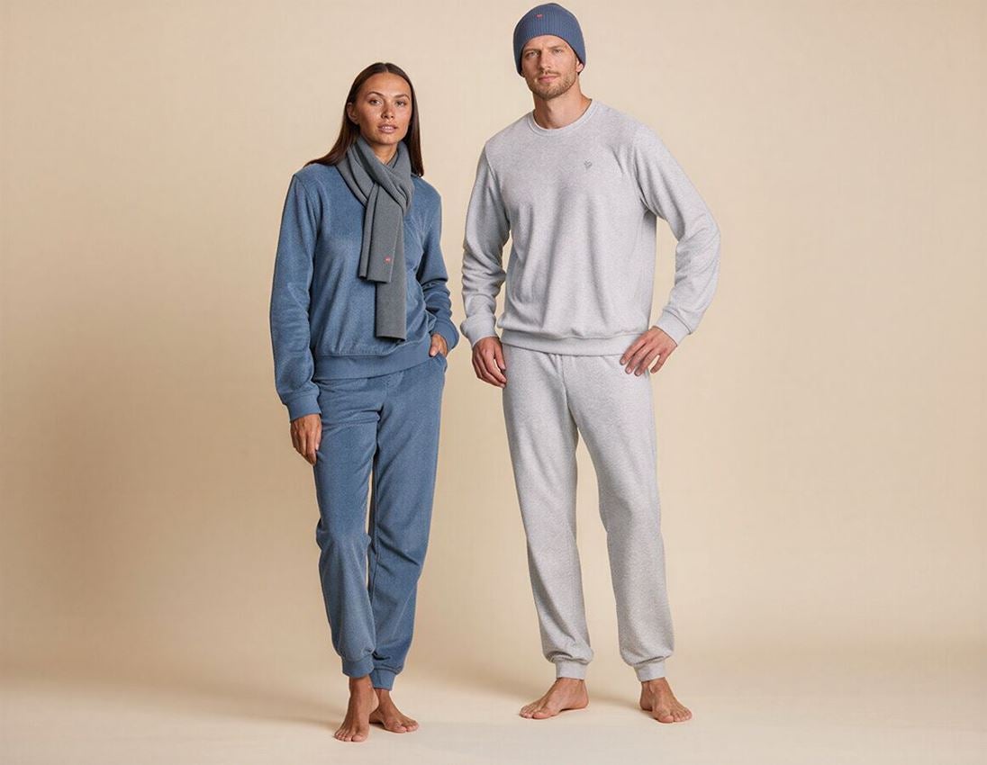 Accessories: e.s. Sweat trousers Terry, ladies' + nordicblue 2
