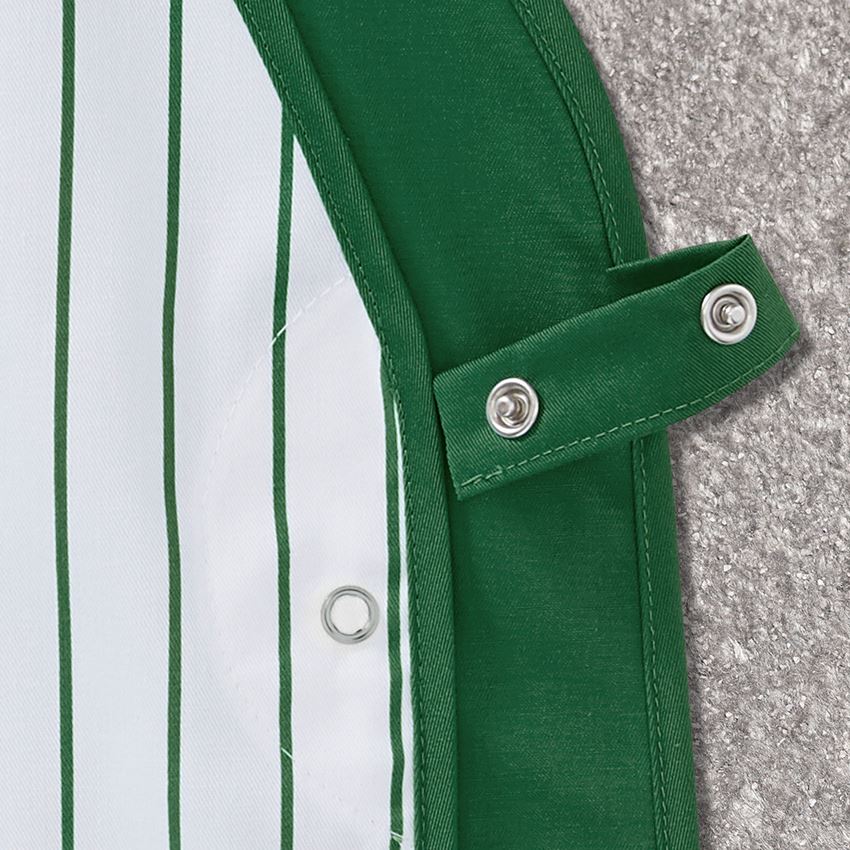Aprons: Tabard Iris + green/white 2
