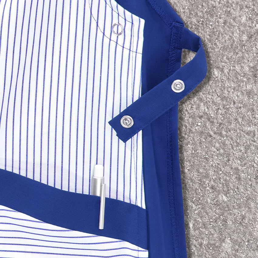 Aprons: Tabard Lydia + royalblue/white 2