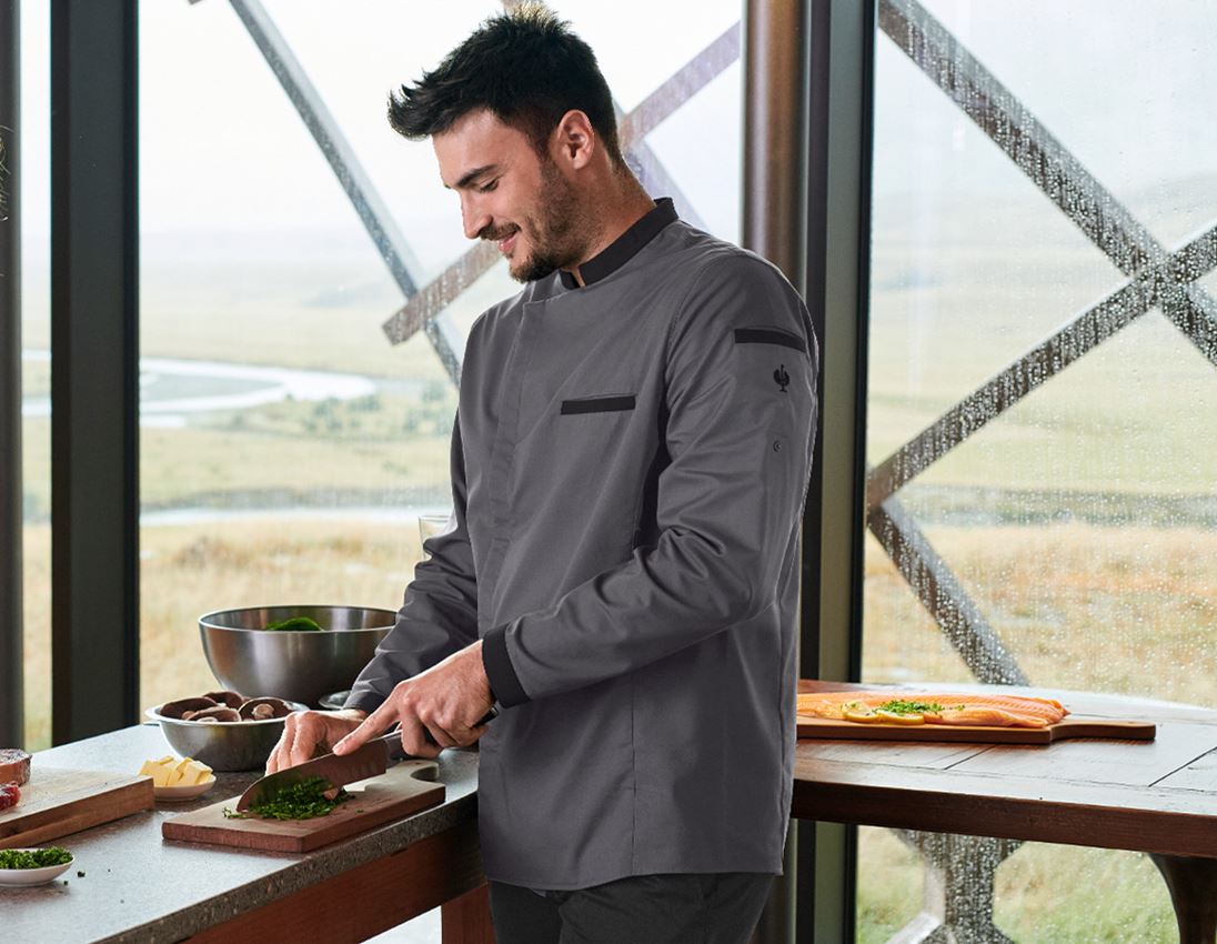 Shirts, Pullover & more: e.s. Chef's shirt + oxidgrey 1