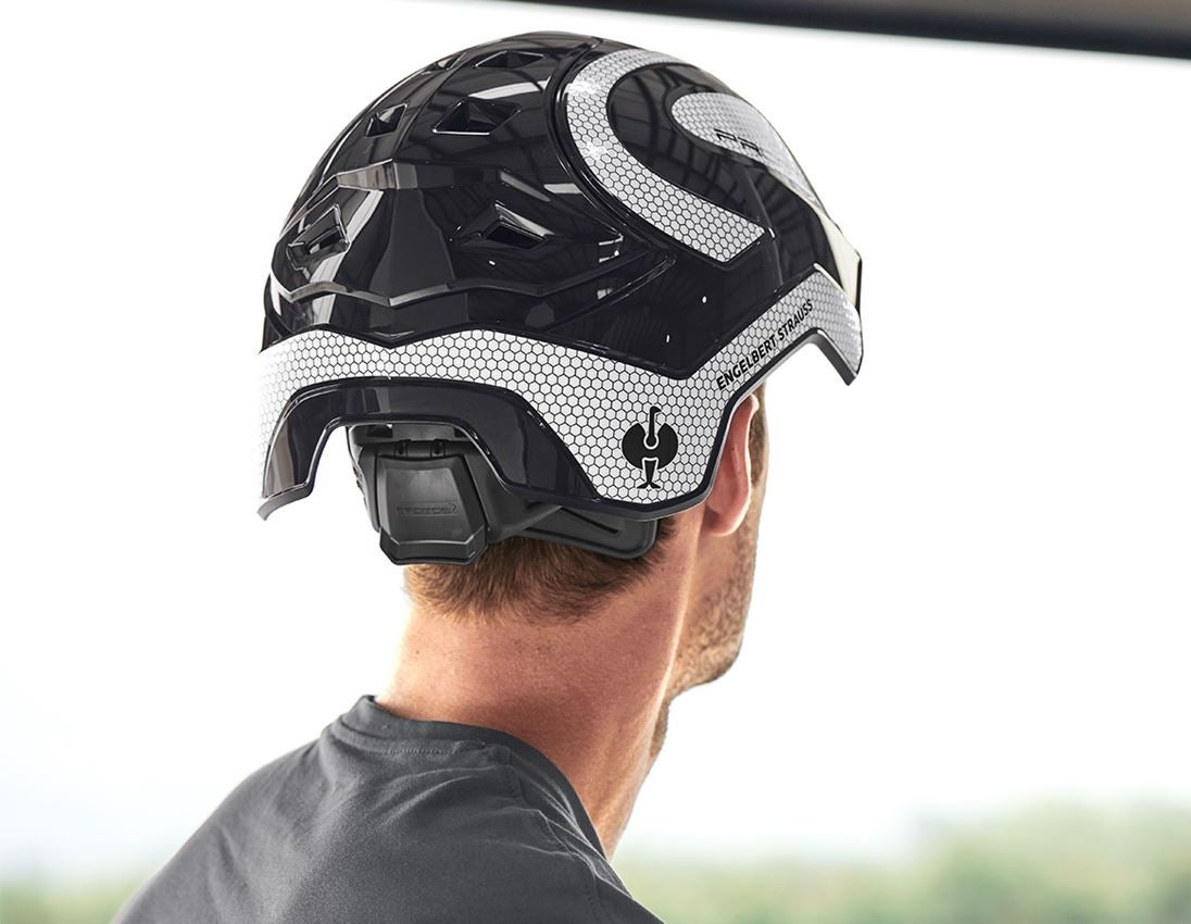 Hard Hats: e.s. Work helmet Protos® + black/white 3