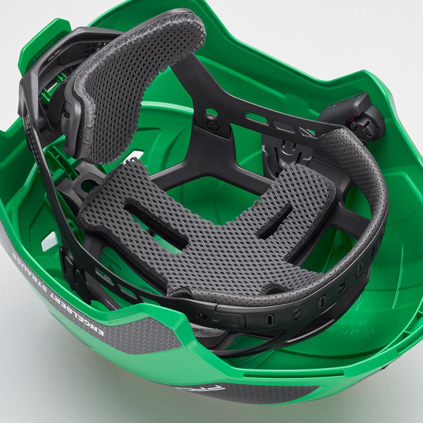 Hard Hats: e.s. Work helmet Protos® + STRAUSSbox 215 midi + green/black 2