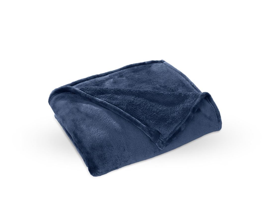 Accessories: e.s. Fleece blanket + navy
