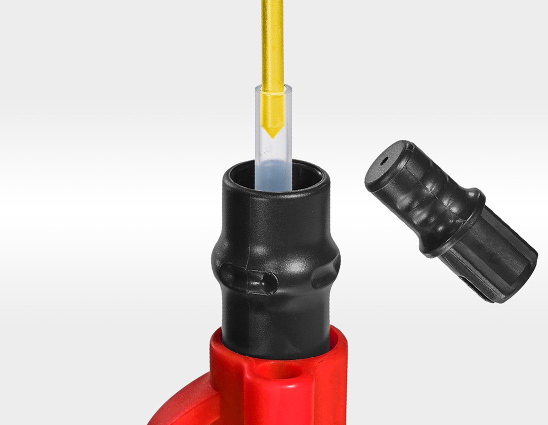 Marking tools: Spare leads for profi, pack of 12 + graphite/yellow/red 1