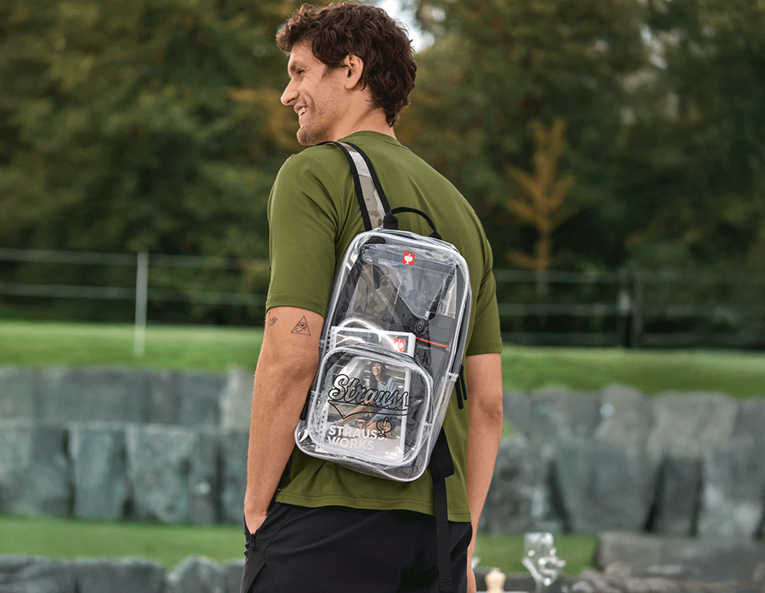 Accessories: Backpack e.s.e:pic, transparent + transparent