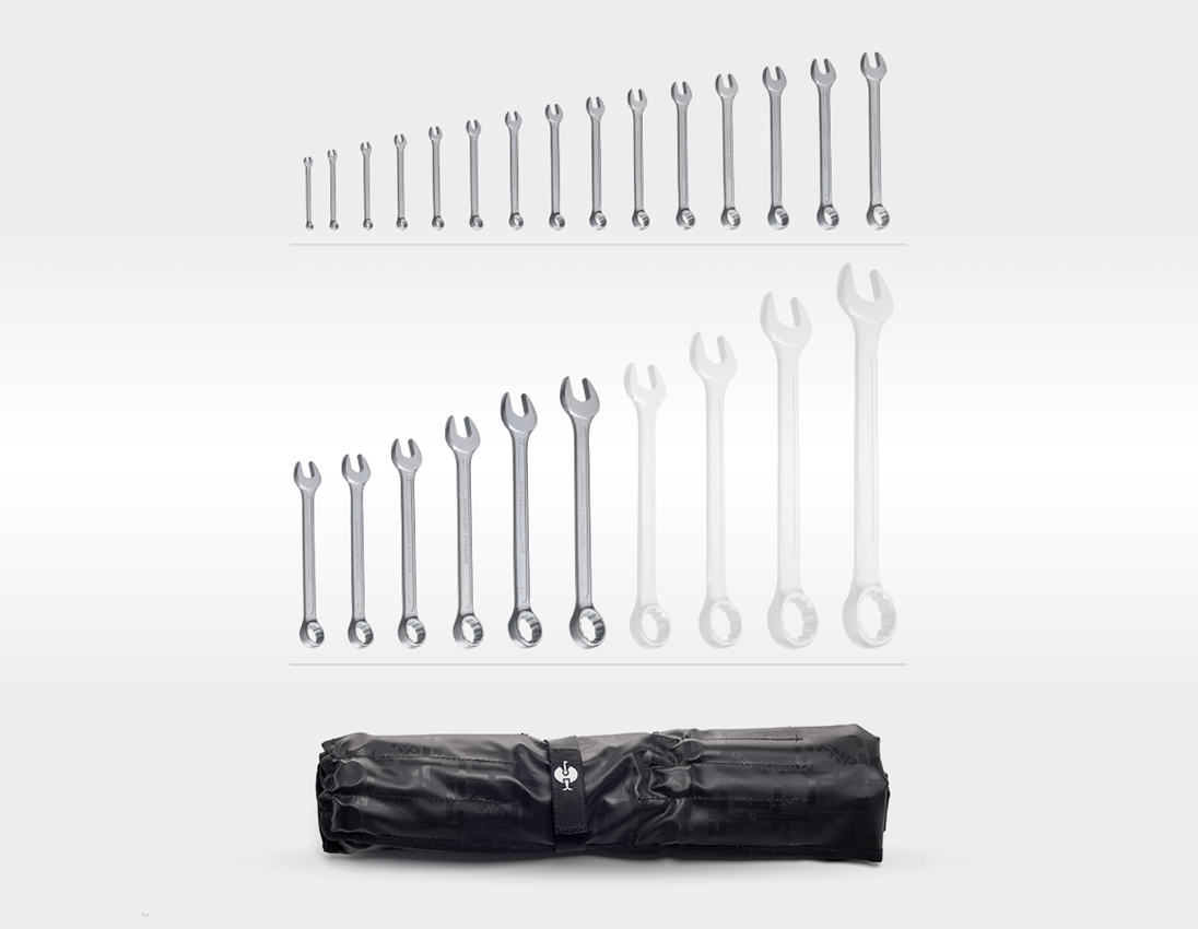 Spanner: e.s. Combination wrench set 1