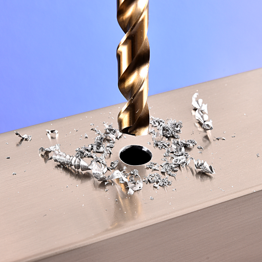 Drills: e.s. HSS-CO metal spiral drill inox 2