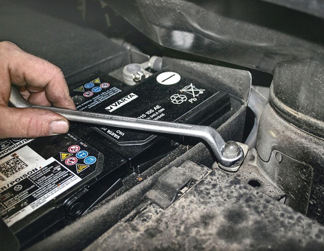 Spanner: e.s. Double ended ring spanners, sold singly