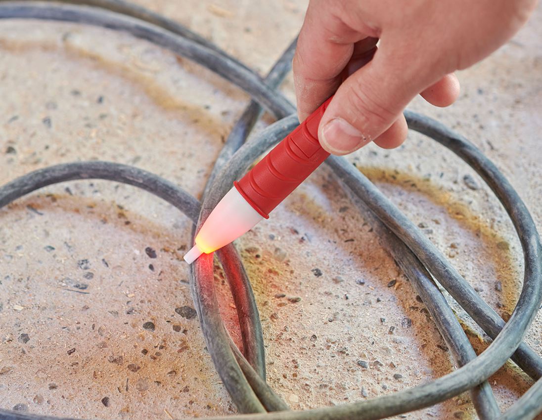 Electronics: e.s. contact-free voltage tester P10