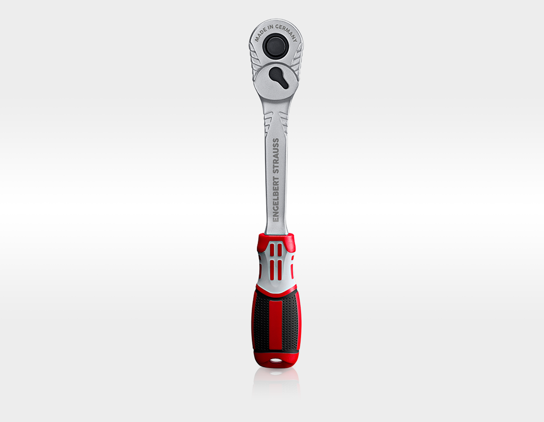 Socket wrench: Socket wrench set pro 1/2 long in STRAUSSbox 118