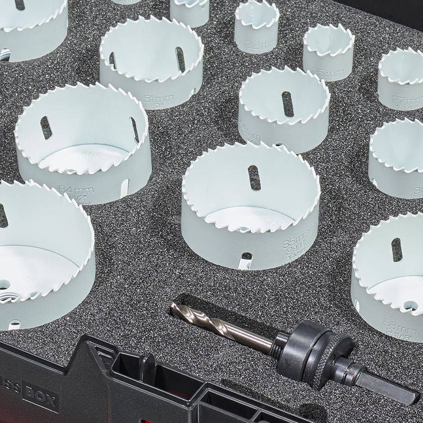 Sawing: Compass saw set pro in STRAUSSbox 145 midi+ 2