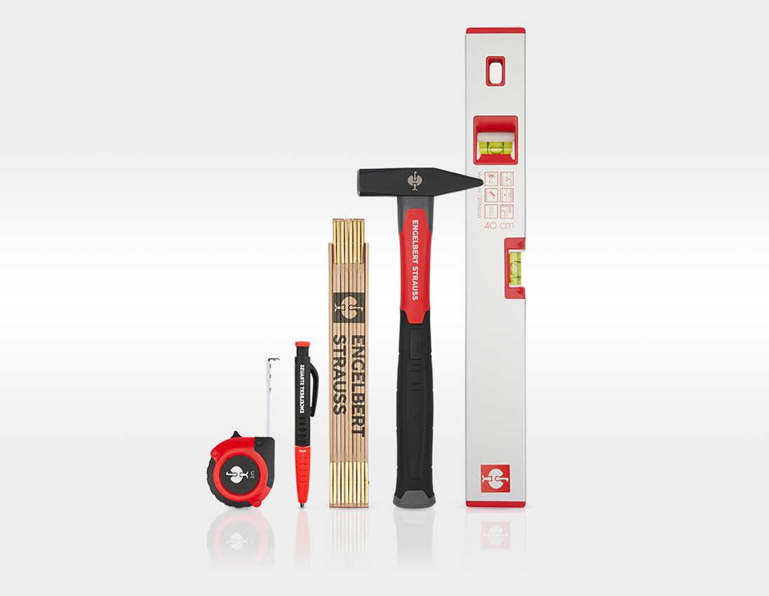 STRAUSSbox System: Tool set Allround Profi incl. STRAUSSbox + black 5