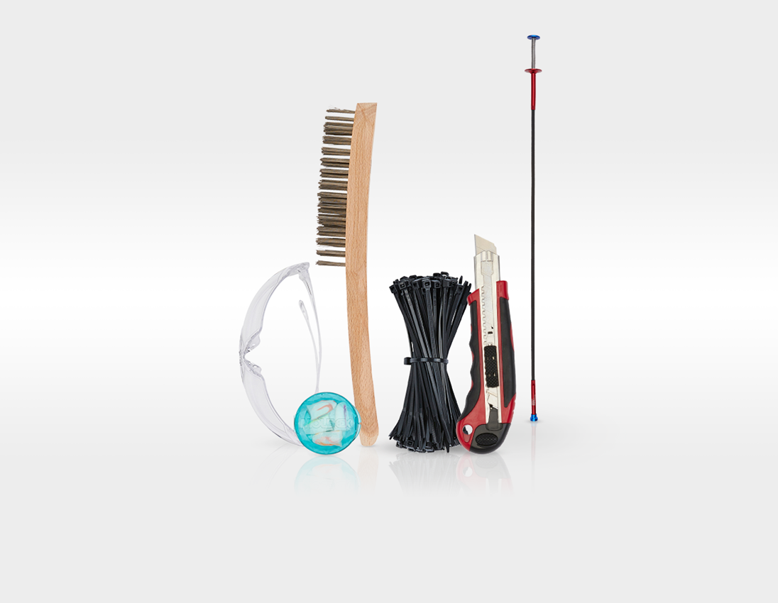 STRAUSSbox System: Tool set Allround Profi incl. STRAUSSbox + black 6