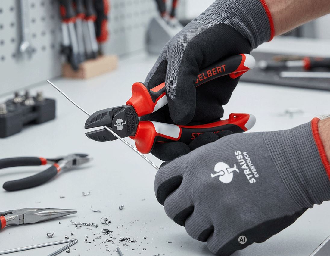 AI-generated / modified - Tongs: e.s. side cutter 