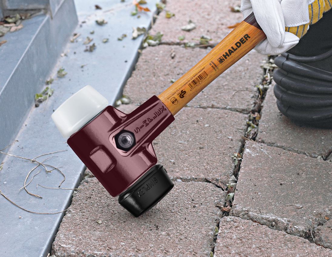 Hammers: “Easy on” hammer simplex