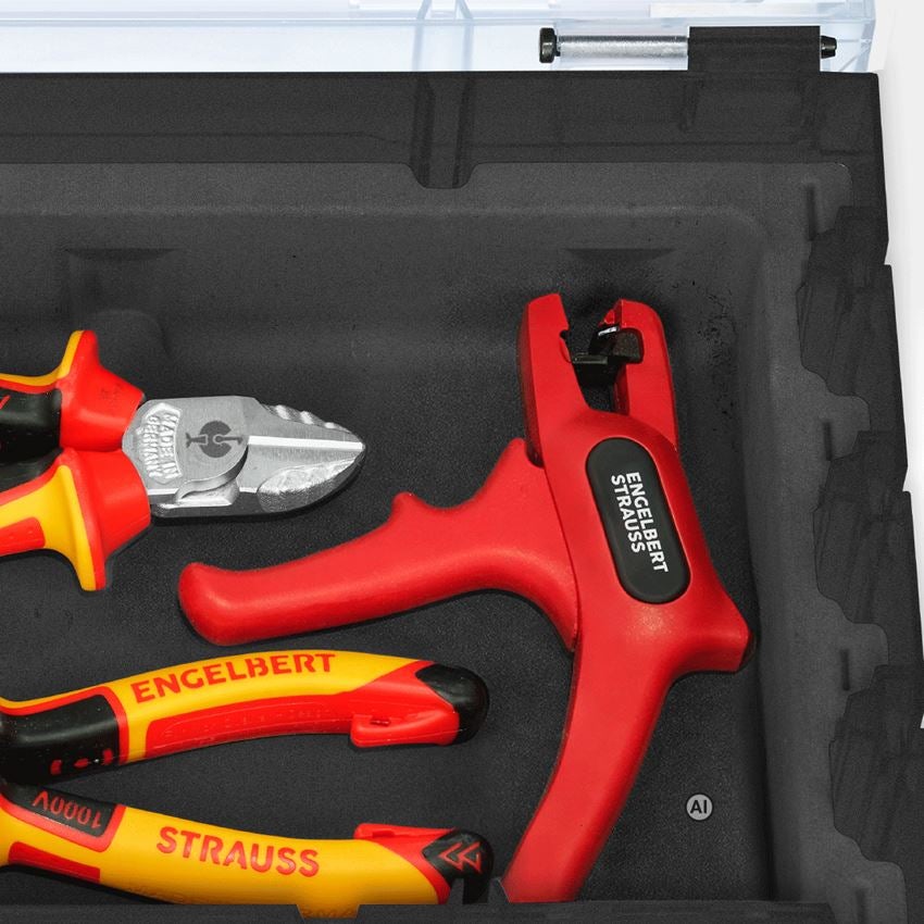 AI-generated / modified - Tools: STRAUSSbox set VDE Wera iSS160/7 + pliers 2