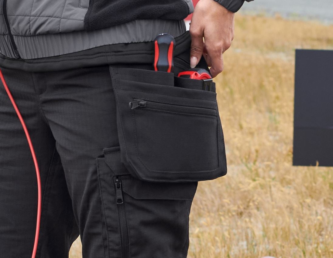 Accessories: Tool bags e.s.concrete solid, ladies' + black