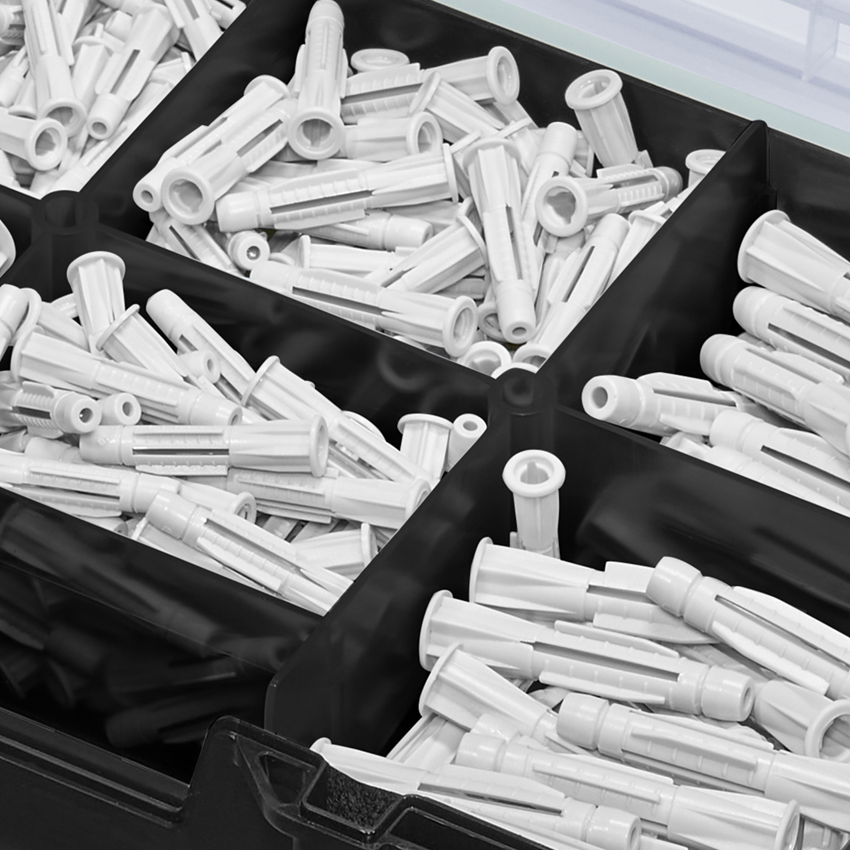 Wall plugs: Universal plug assortment UD K in STRAUSSbox mini 2