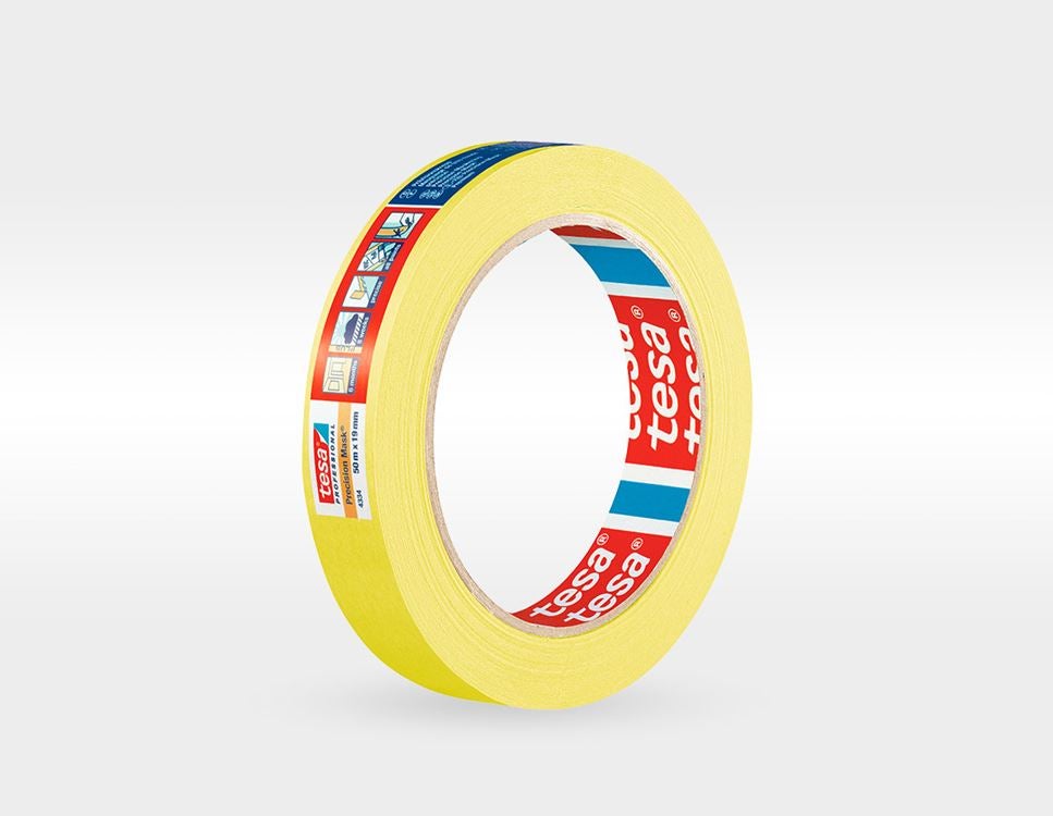 Nastro Di Carta Per Pittura Nastro Per Pittura Blu 25 Mm X 50 M - Confezione Da 3 Rotoli, Carta Crespa Premium Per Mascheratura Nastro Adesivo Blu - Foto 7