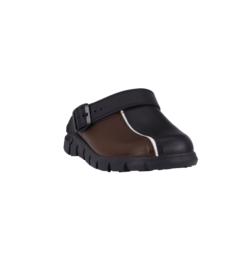 OB: OB Clogs Naxos + black/brown 2