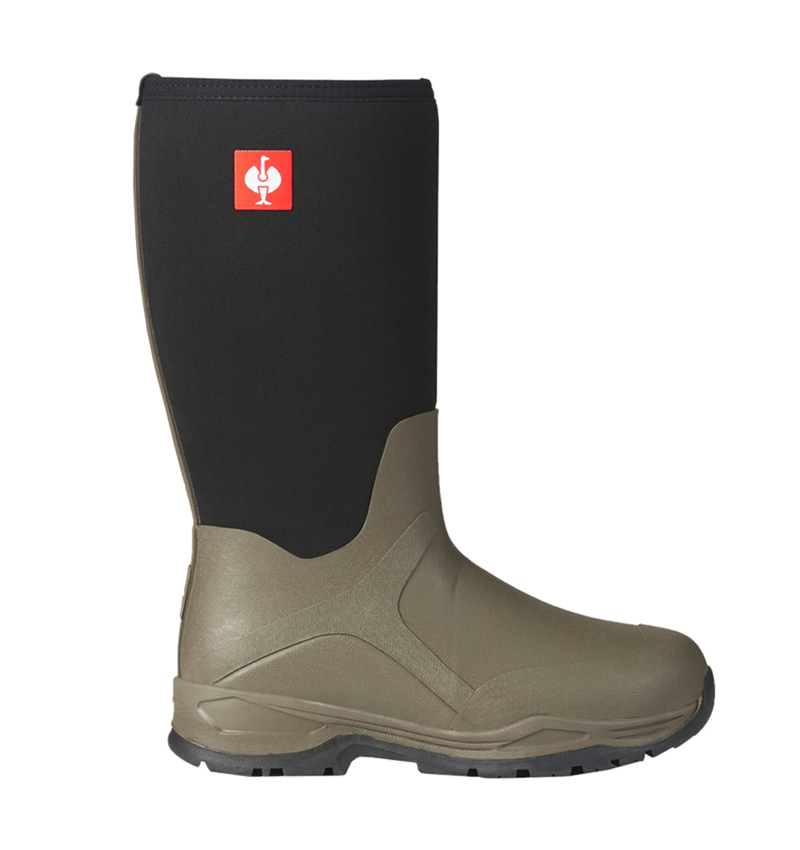 O4: e.s. O4 Neoprene special work boots Fides high + stone/black 1