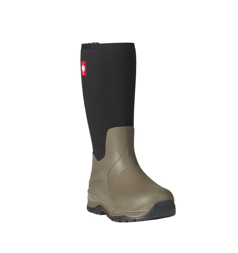 O4: e.s. O4 Neoprene special work boots Fides high + stone/black 2
