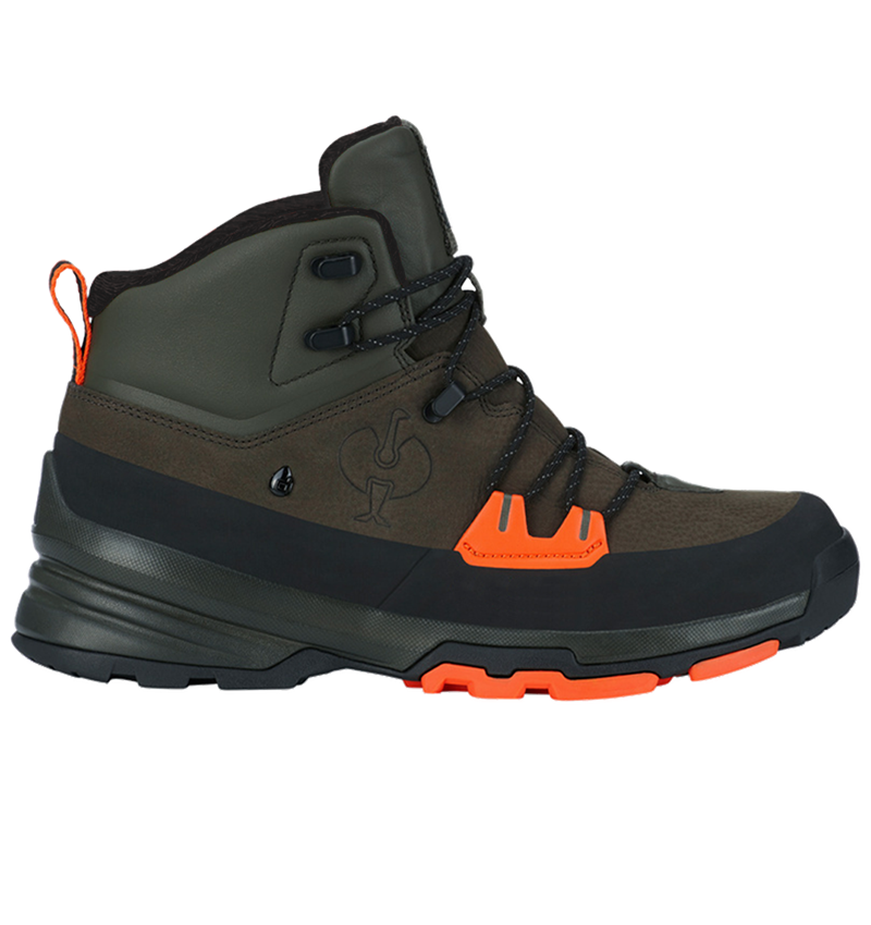 O2: O2 Work shoes e.s. Ruma mid + disguisegreen/radiantorange