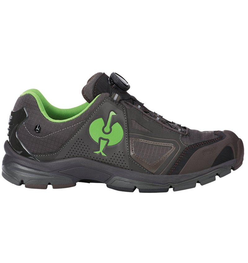 O2: O2 Work shoes e.s. Minkar II + chestnut/seagreen 2
